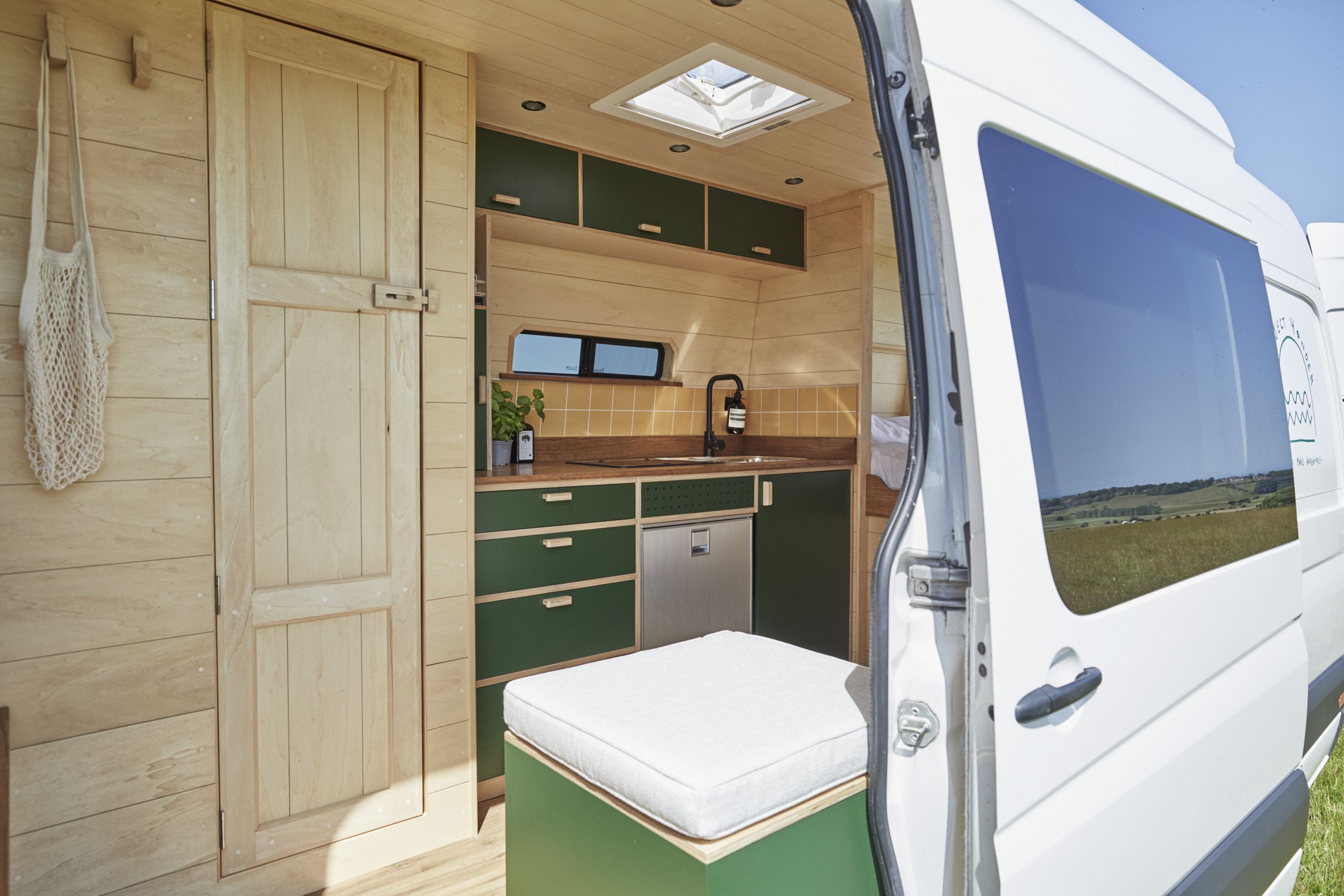 This Couple Tiny Homes on Wheels - Camper Van Conversions