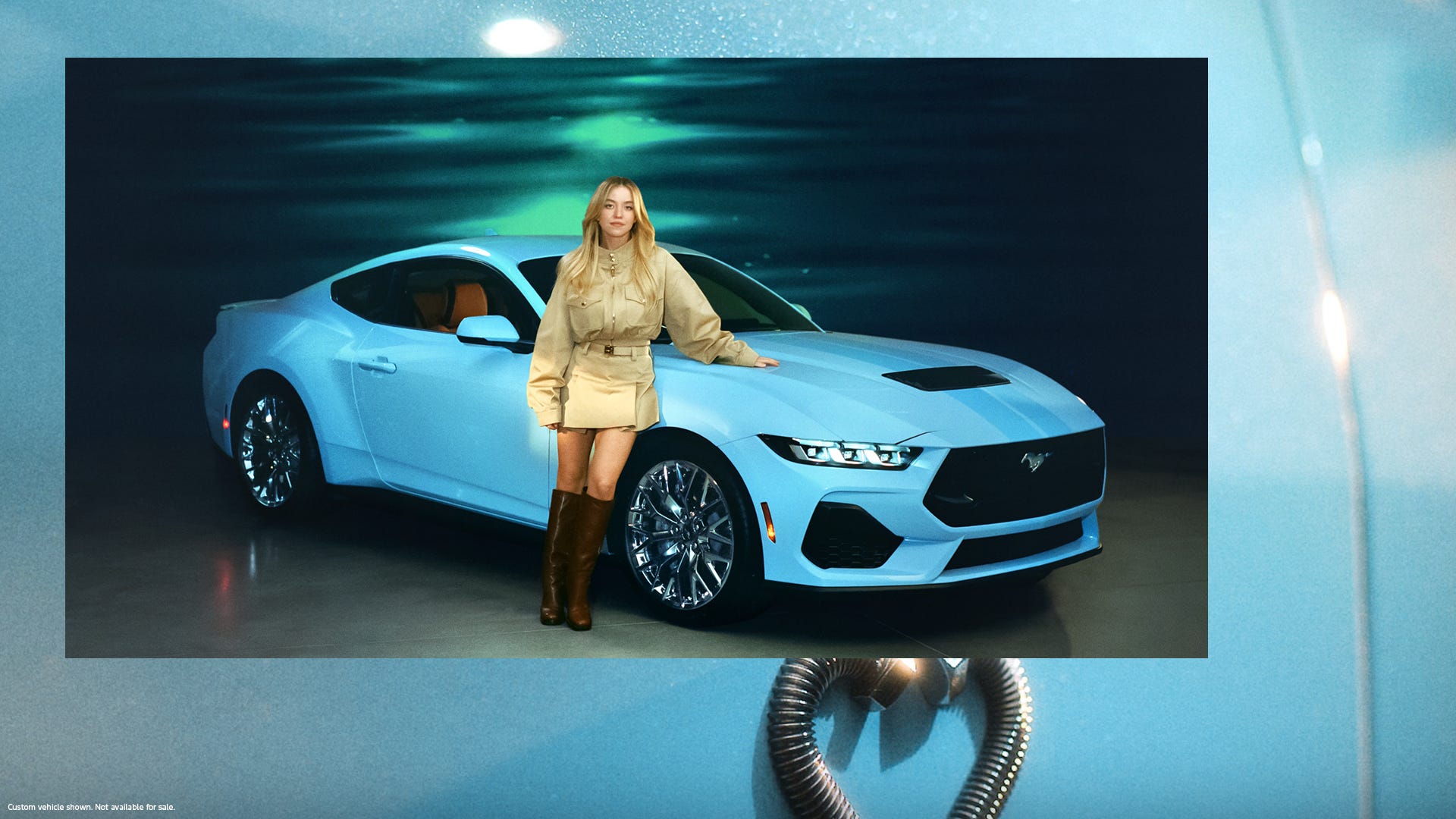 Here's Sydney Sweeney's Take on the 2024 Mustang GT