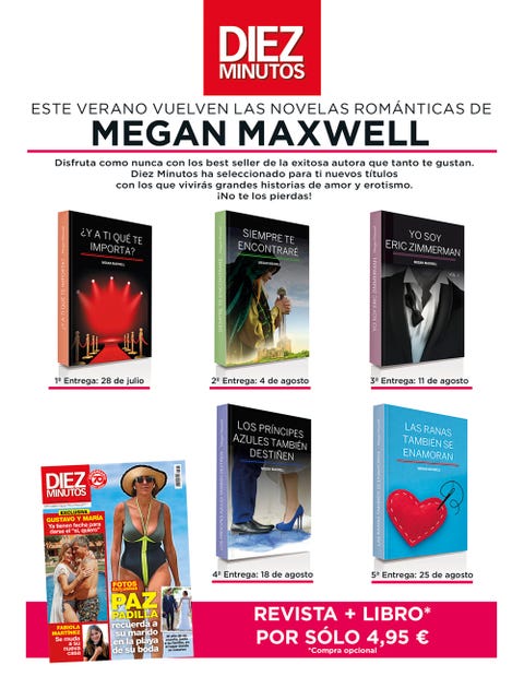 libros megan maxwell promocion
