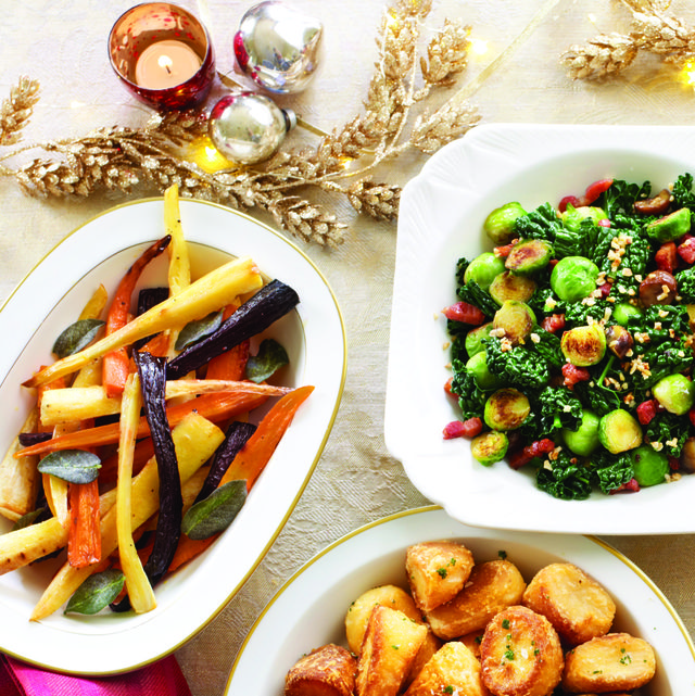 best christmas side dishes prosecco and honey roasted roots