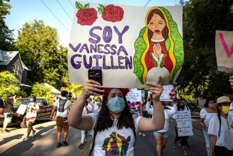 march and vigil held in austin in honor of murdered army spec vanessa guillen