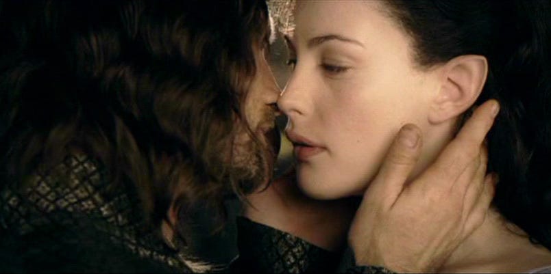 This is sex between elves in The Lord of the Rings according to Tolkien: “too intense to be endured for long” This is sex between elves in The Lord of the Rings according to Tolkien: “too intense to be endured for long”