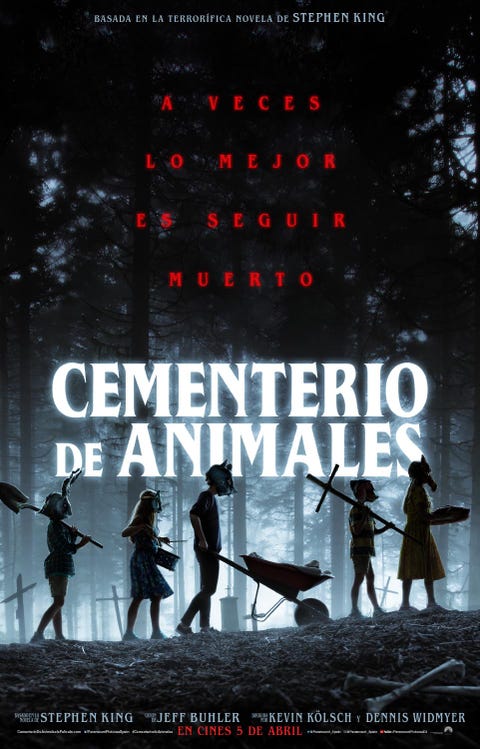Cementerio de animales poster remake