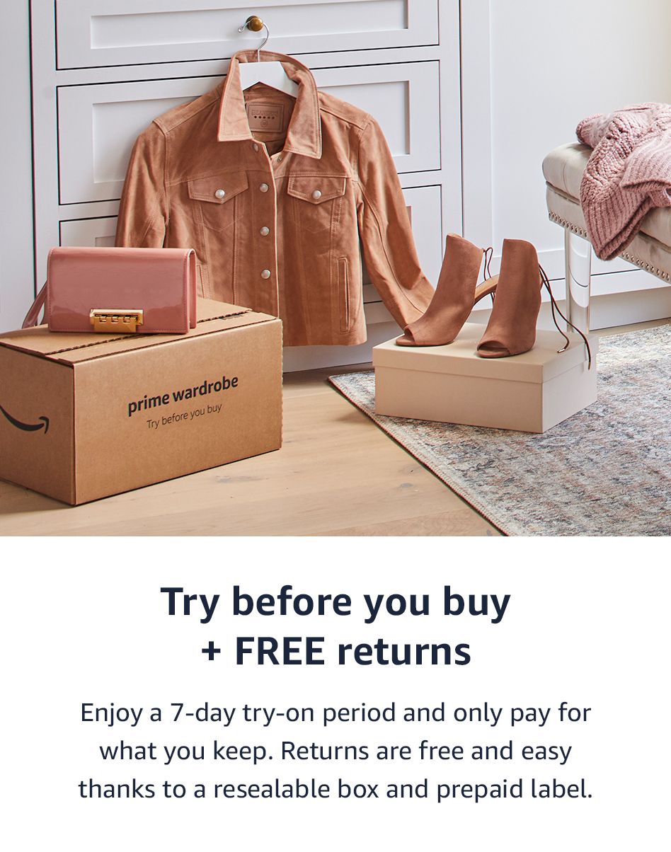 What Is Amazon Prime Wardrobe How Amazon Fashion Works