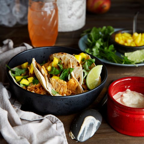 Pulled jackfruit tacos Pulled jackfruit tacos