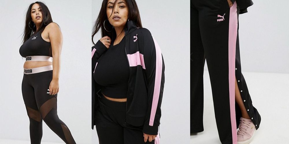 plus size puma sweatsuit