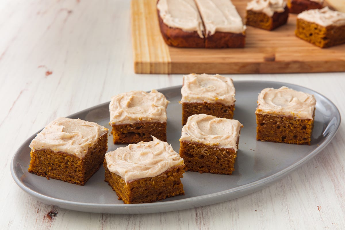 20+ Easy Pumpkin Bars - Recipes for Pumpkin Dessert Bars—Delish.com