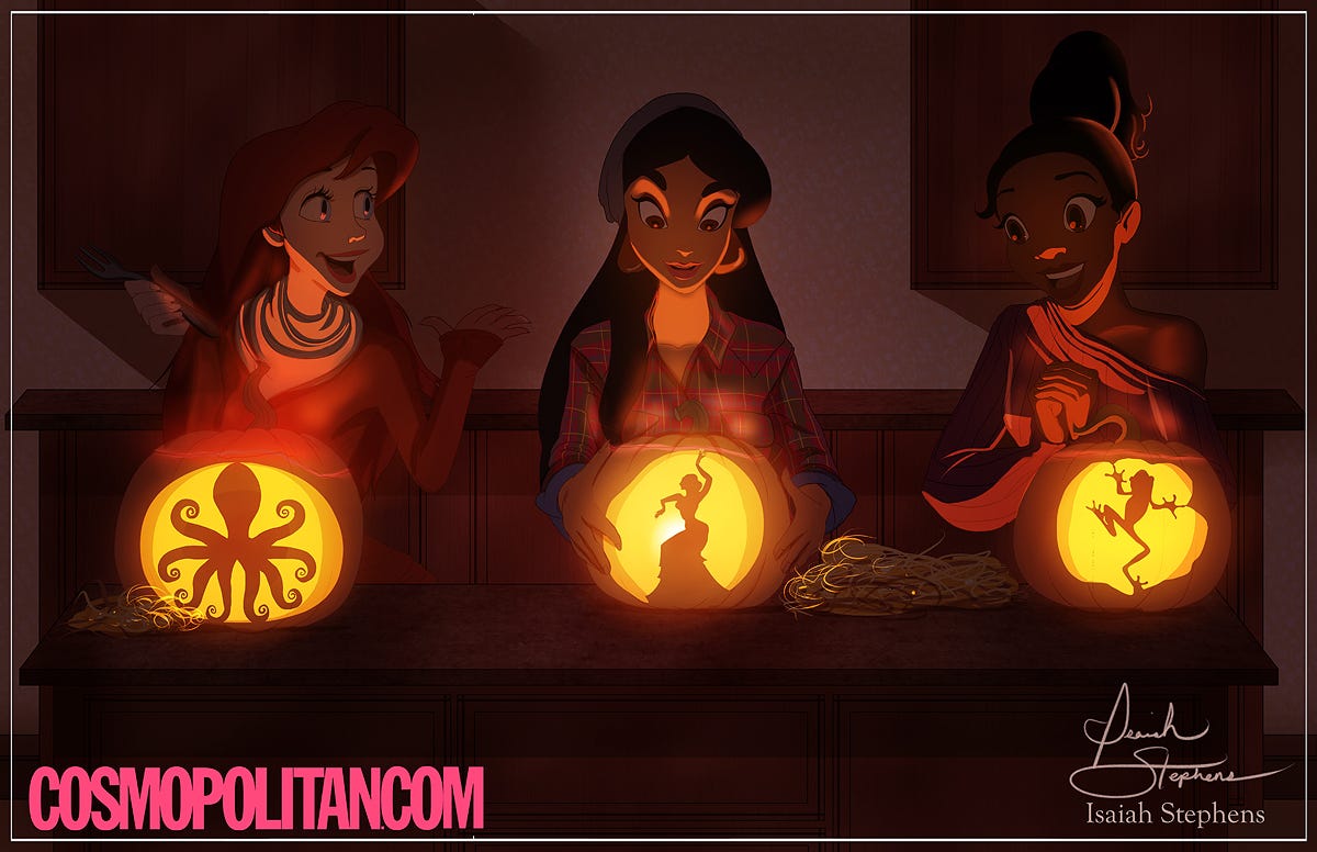 disney princess pumpkin carving