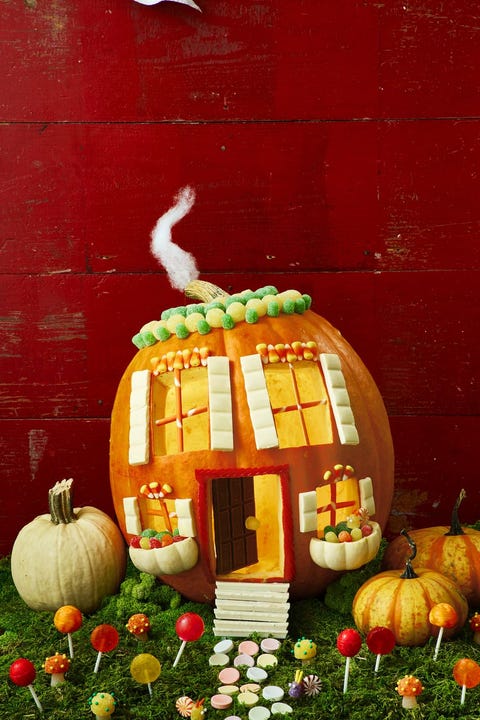 pumpkin carving ideas candy land pumpkin