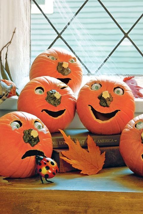 pumpkin carving ideas pumpkins with personality faces