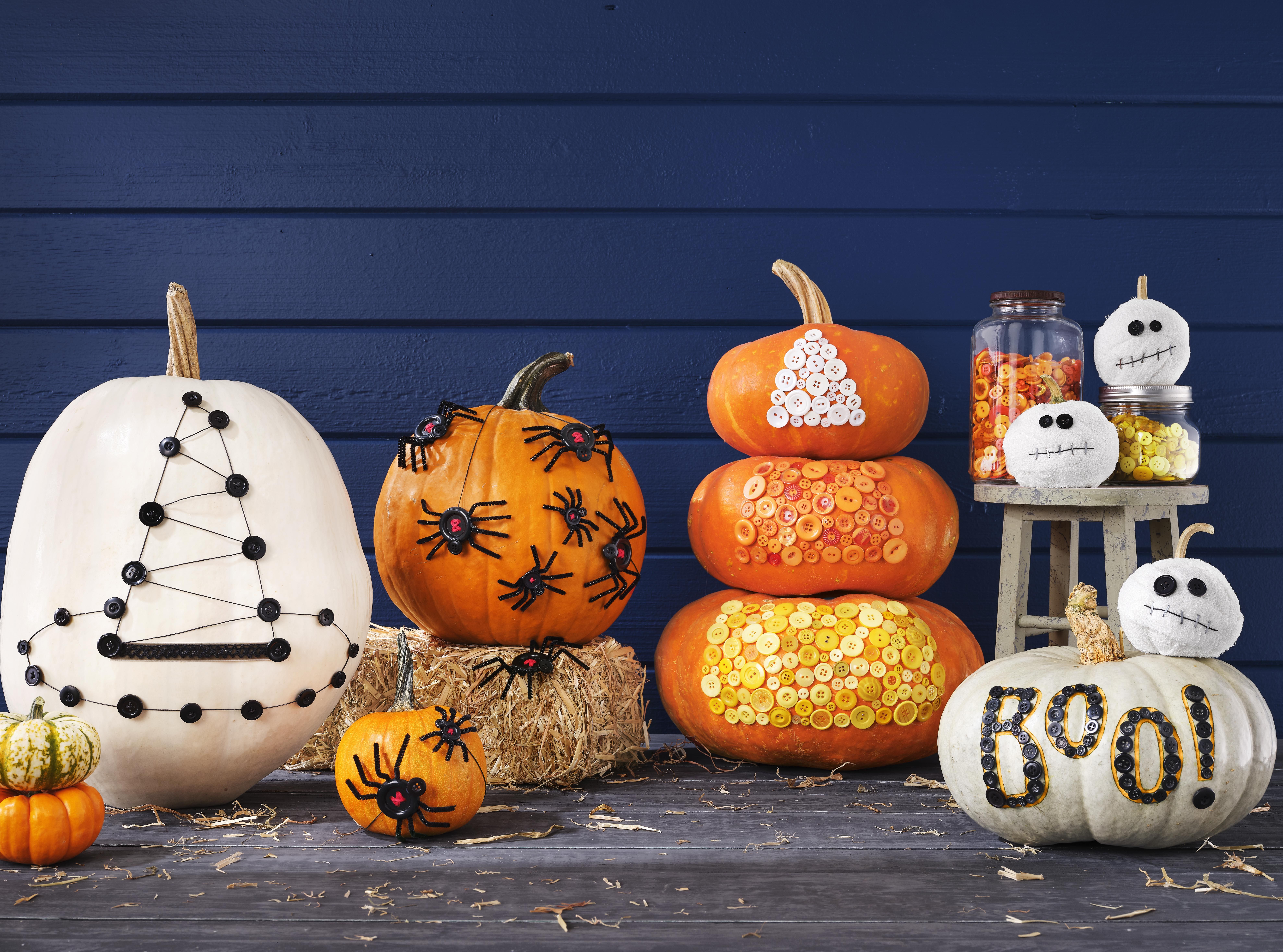 12+ Creative Pumpkin Decorating Ideas - Easy Halloween