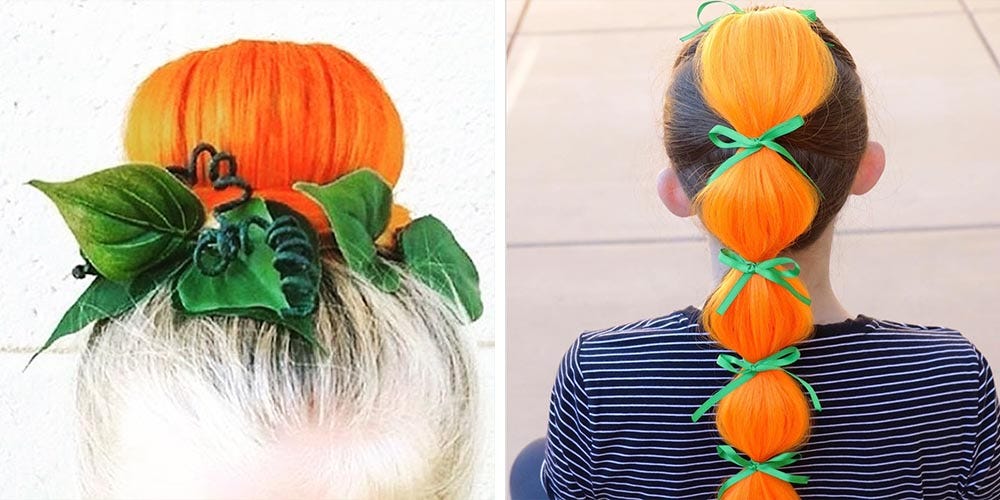 People Are Turning Their Hair Into Pumpkins, Because It’s Fall, of Course