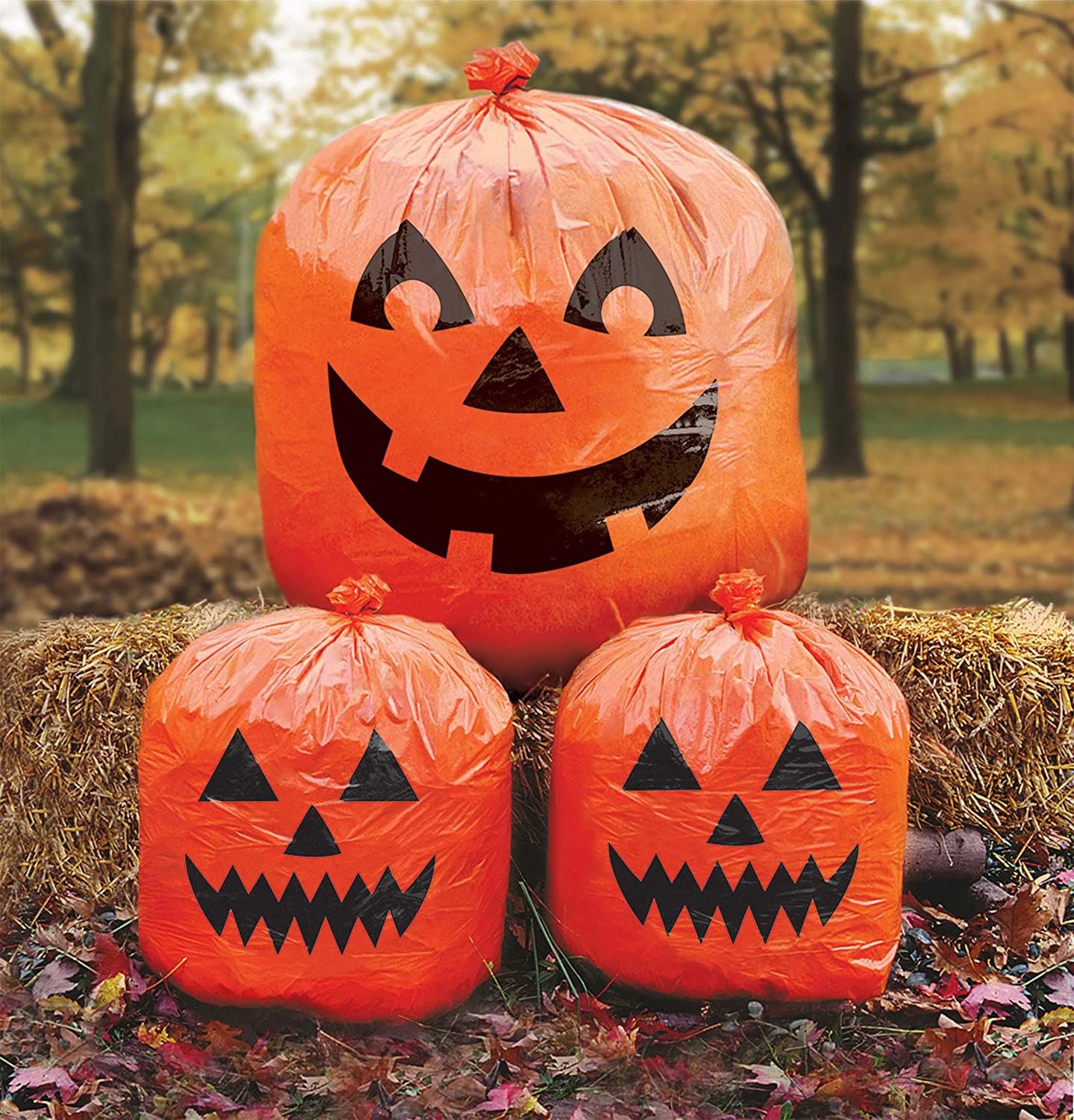 Halloween Party Decorations Halloween Pumpkin Decoration Stakes Kit Lawn Haunted House decorations Outdoor for Halloween Decorations 4 Sets 