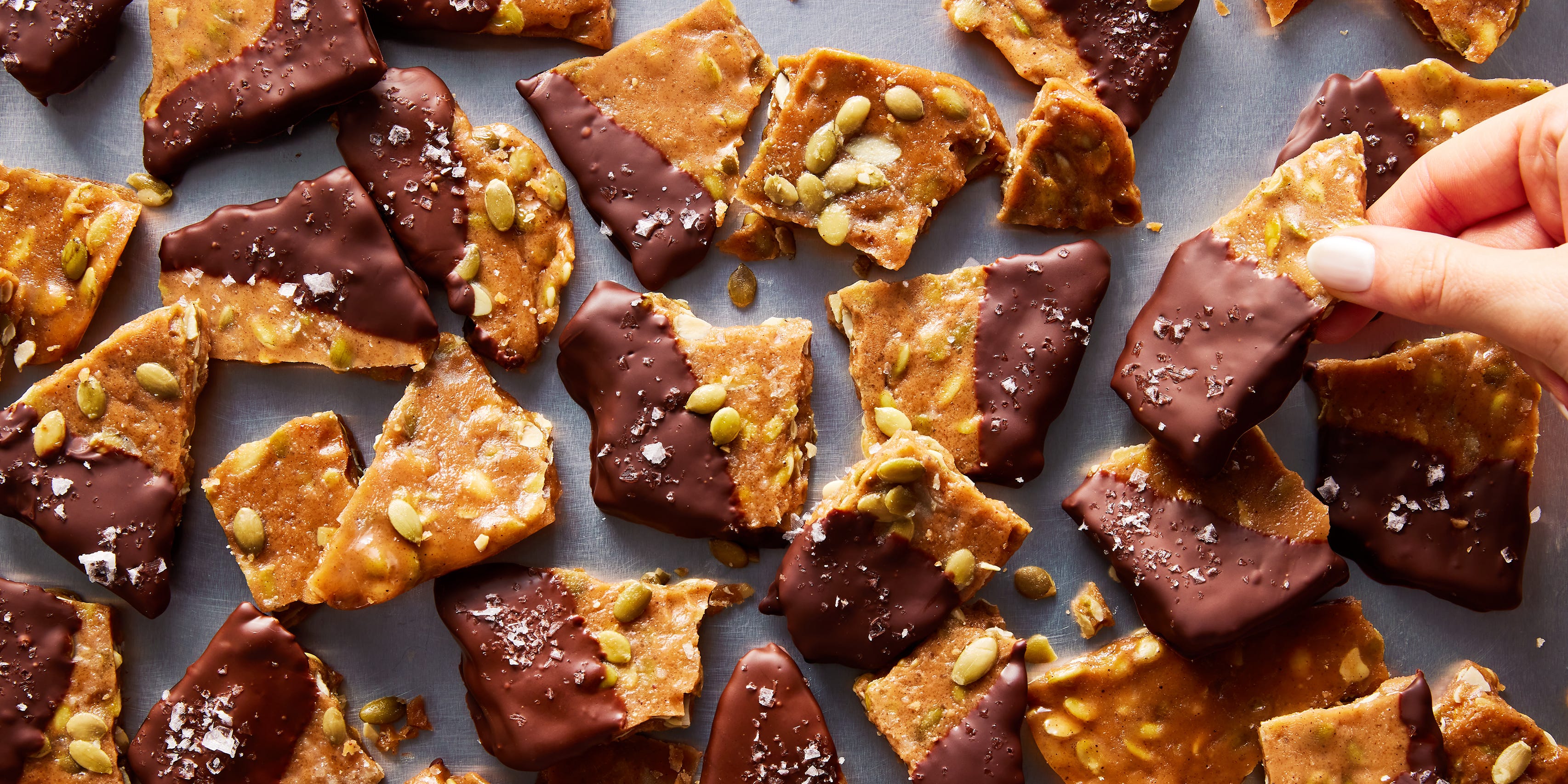 PSA: Pumpkin Seeds Are The Perfect Addition To Classic Toffee