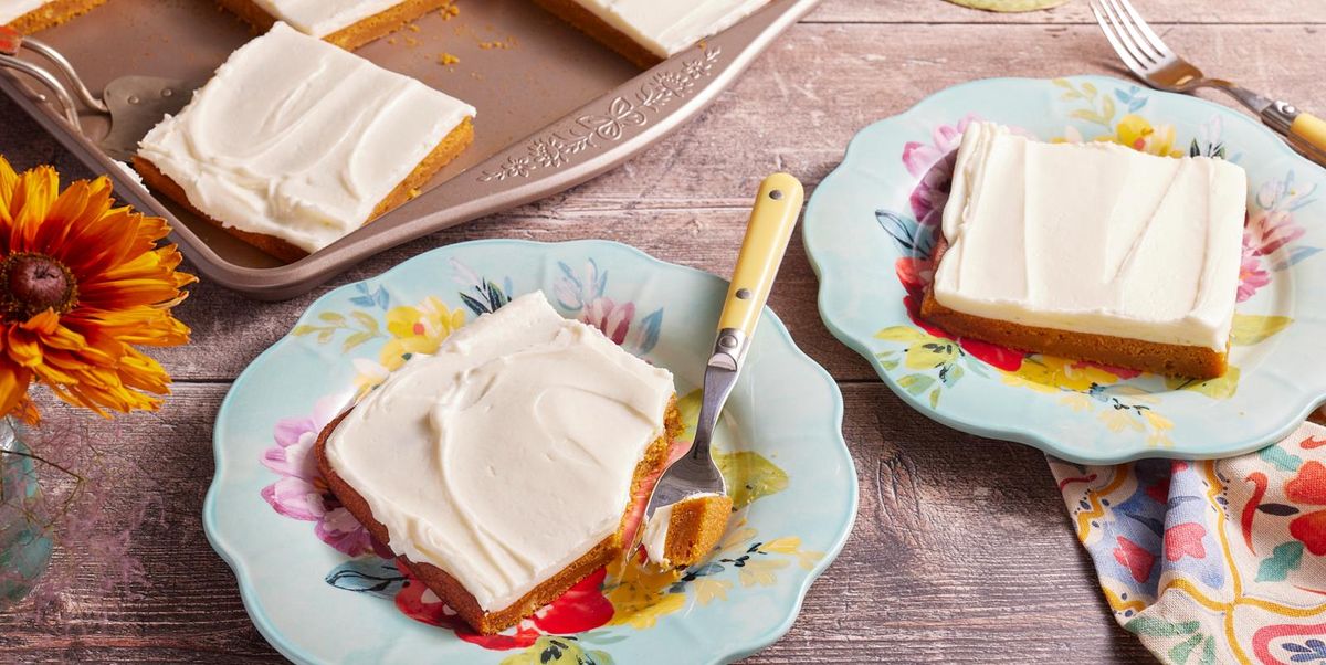Pumpkin Sheet Cake With Cream Cheese Frosting is a Glorious Fall Treat