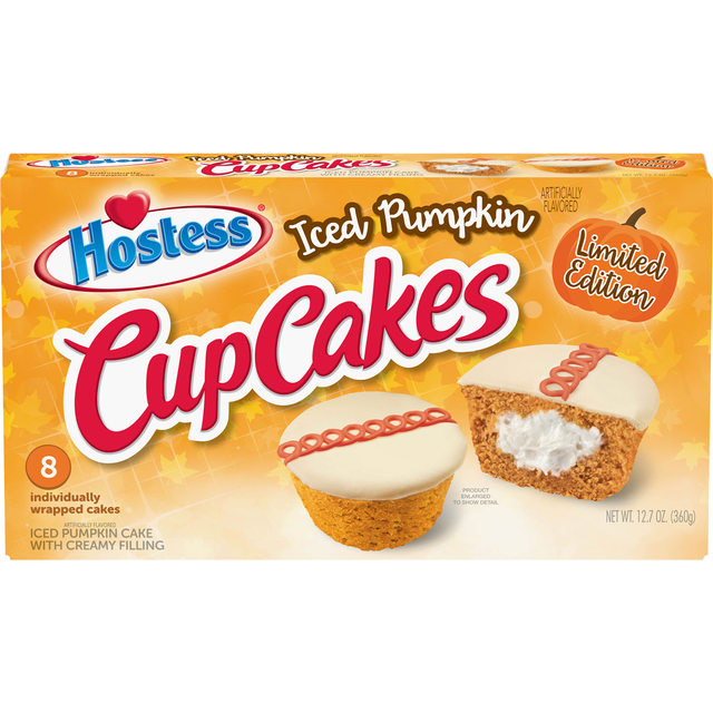 Hostess Is Releasing Pumpkin Cupcakes For Fall