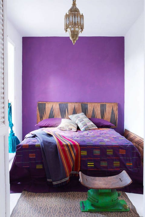 10 stylish purple bedrooms - ideas for bedroom decor in purple