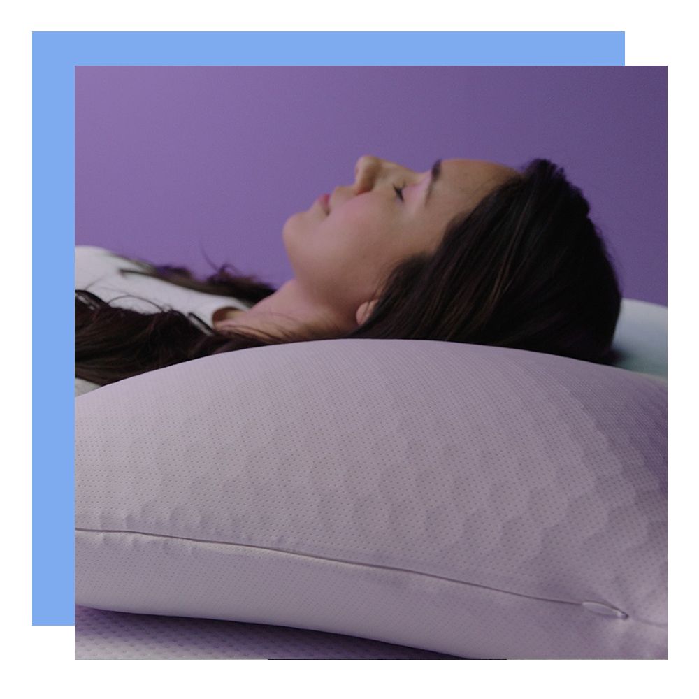 purple harmony pillow