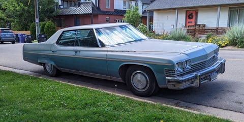 1974 buick electra limited down on the denver street