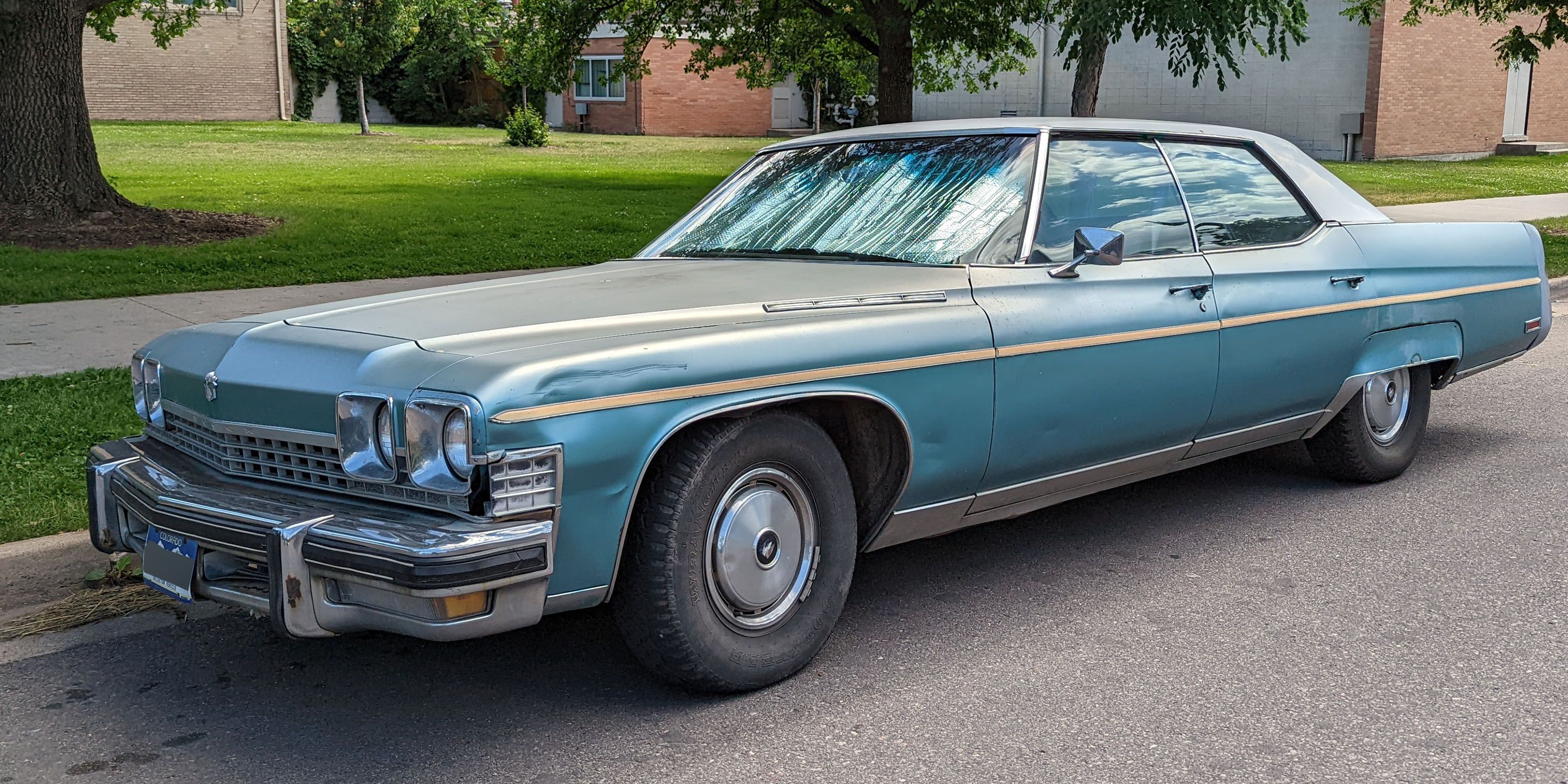 1974 Buick Electra Limited Sedan Is Down On the Denver Street