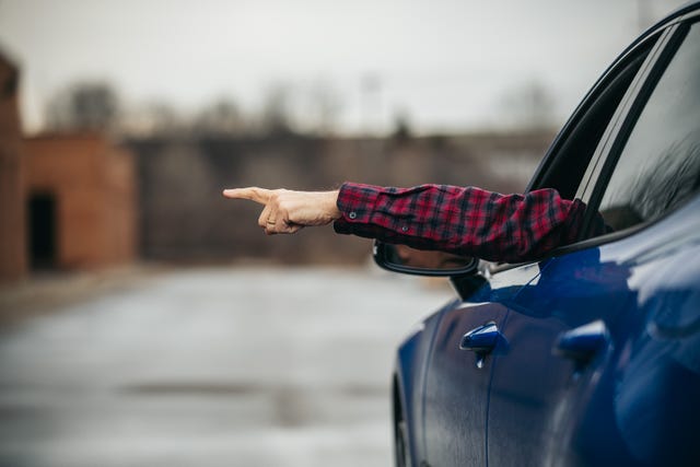 Basic Driver Hand Signals