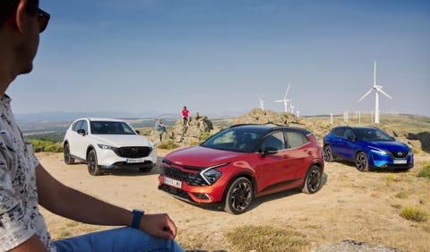 kia sportage, nissan qashqai, mazda cx5