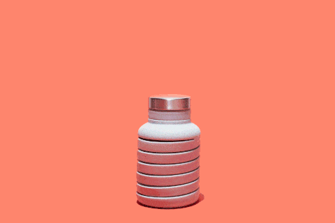 Plastic bottle, Red, Product, Bottle, Cylinder, Peach, Water bottle, Liquid, 