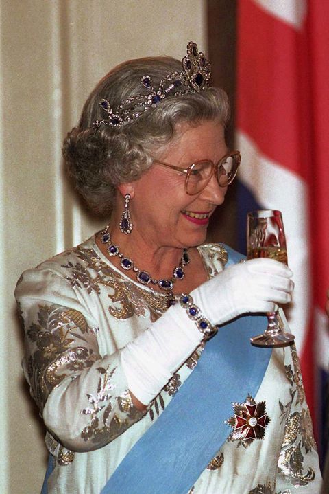 Queen With Champagne