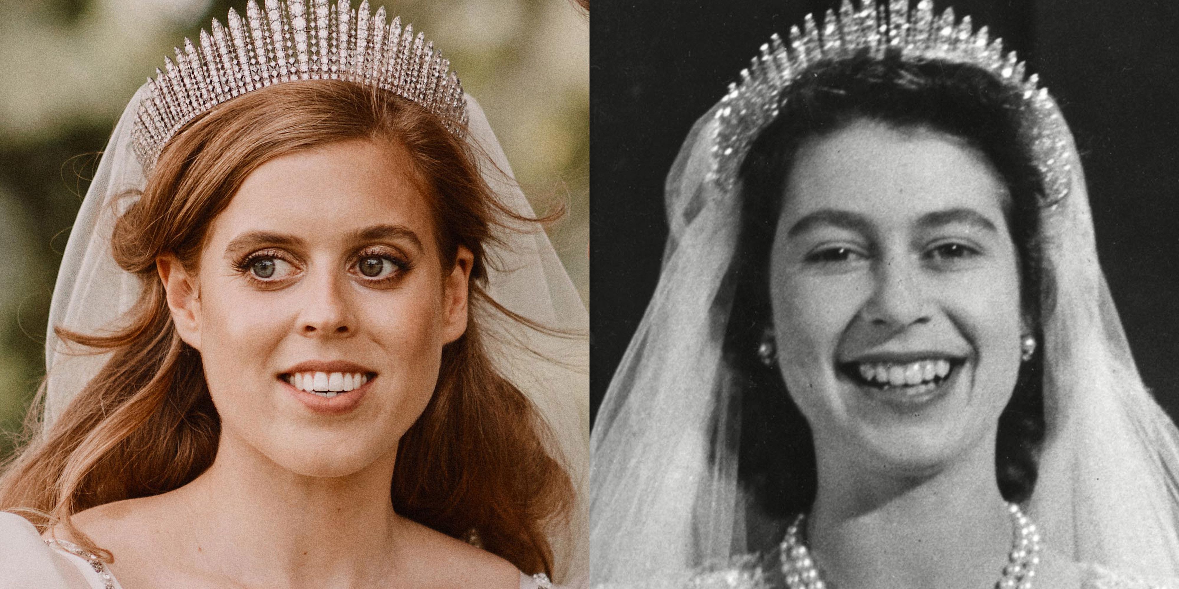 Princess Beatrice Wore Queen Elizabeth S Wedding Tiara