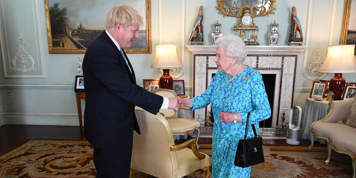 Queen Elizabeth Meets With Boris Johnson, New Prime Minister of the UK
