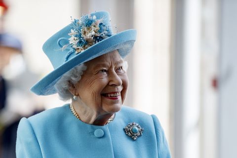 The Queen visits the British Airways headquarters to mark centenary