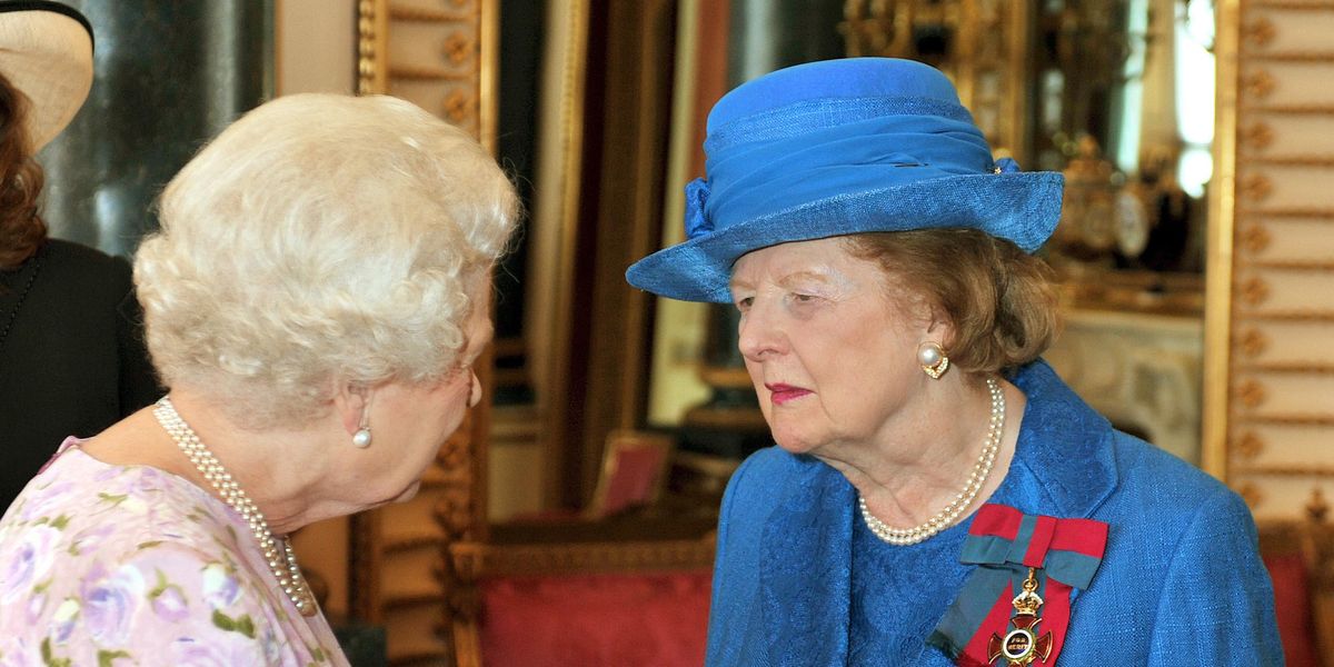 Queen Elizabeth Did Give Margaret Thatcher the Order of Merit ...