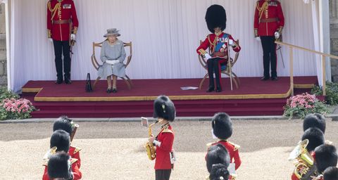 trooping of the colour 2021
