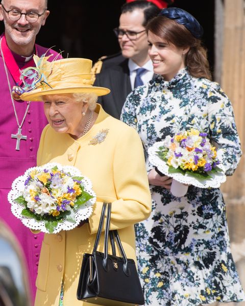 queen elizabeth princess eugenie Royal Maundy Service 2019 st georges chapel