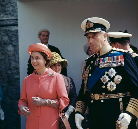 queen with mountbatten