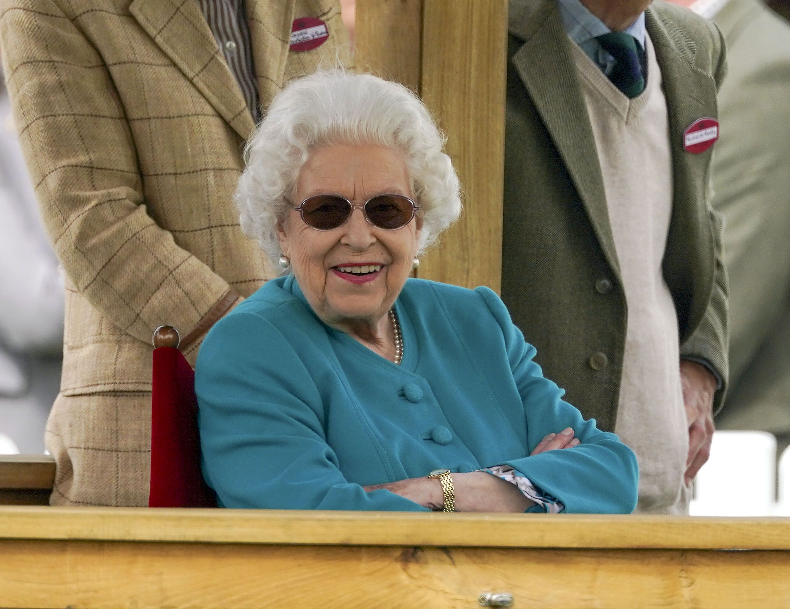 The Queen Enjoys 21 Royal Windsor Horse Show