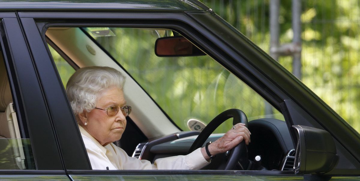 14 Rare Photos of Queen Elizabeth Driving Herself