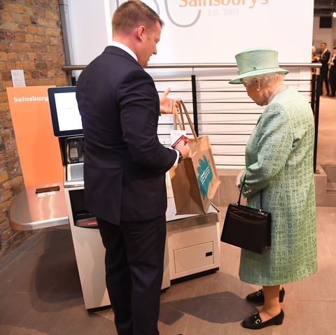 The Queen Marks The 150th Anniversary Of Sainsbury's