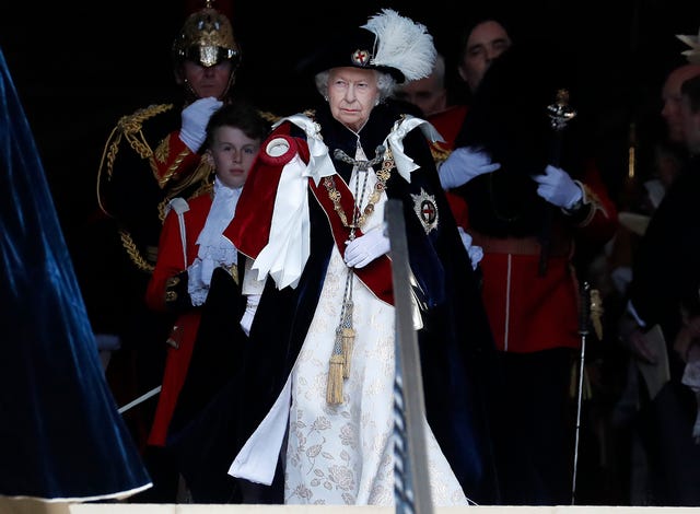 Order of the Garter Service på Windsor Castle