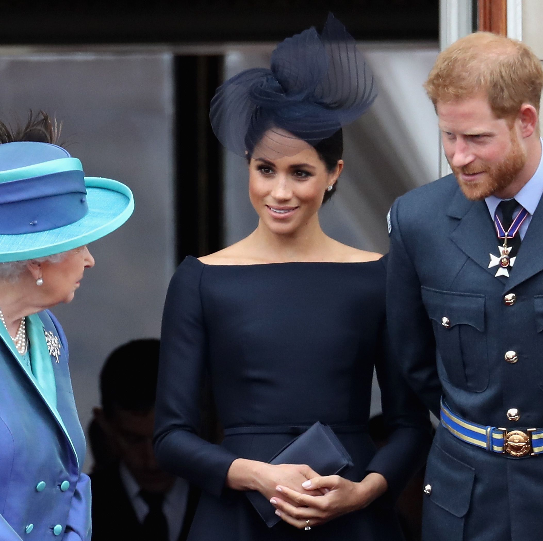 Palace Aides Only Let the Queen Spend 15 Minutes with Meghan Markle and Prince Harry at the Jubilee