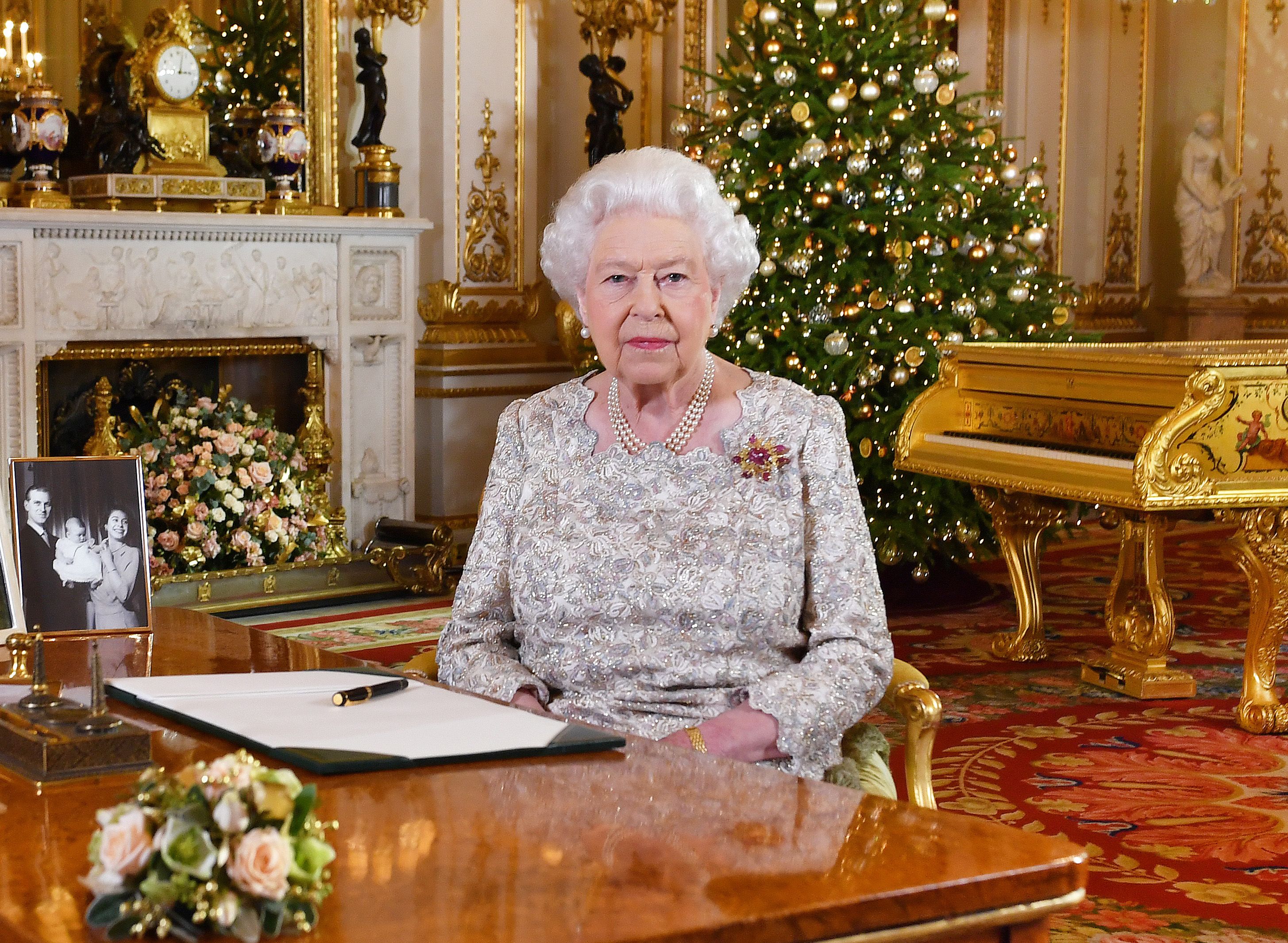 Watch The Queen S First Televised Christmas Message