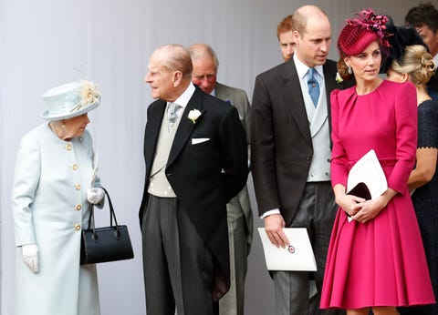 Royal Family Outfits From Princess Eugenie's Wedding Compared to Harry ...