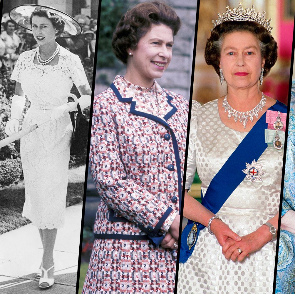Queen Elizabeth II, Britain's longest-reigning monarch, has died at 96 years old. After helming a 70-year reign, her passing marks the end of an era, having ruled through JFK's assassination, the moon landing, Nelson Mandela's presidency, decolonization, the birth of the Internet, Brexit, and the tenures of 15 prime ministers. She ascended the throne in 1952 at just 25 years old and held her position until her death seven decades later. Only one other monarch in history has sat on the throne longer than she has.  <br><br>As one of the most visible public figures in the world, the Queen knew the importance of presentation. She opted for classic skirt suits and coat dresses for her royal duties, brilliant gowns for galas, and lavish regalia for speeches in Parliament. When spotted at home or outdoors, she'd often be dressed in earthy tones with a headscarf neatly tied under her chin. Whether on international tours or on the grounds of Balmoral Castle, she knew how to dress for the occasion, and always did it appropriately.  <br><br>It's no question that the Queen's fashion choices were more classic and reserved than the trendy wardrobes of the royal style icons we idolize today, such as Princess Diana, Kate, the Duchess of Cambridge, and Meghan, the Duchess of Sussex. (No leg slits or biker shorts here!) But her clothing embodied the role of sovereign: traditional, unwavering, and perhaps a little old-fashioned, in a good way.  <br><br>Here, we look back her best fashion moments through the years.