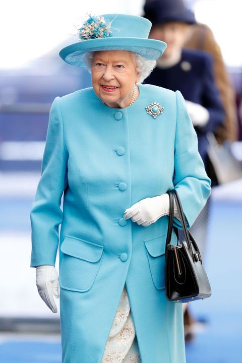 The Queen Visits The British Airways Headquarters To Mark Their Centenary