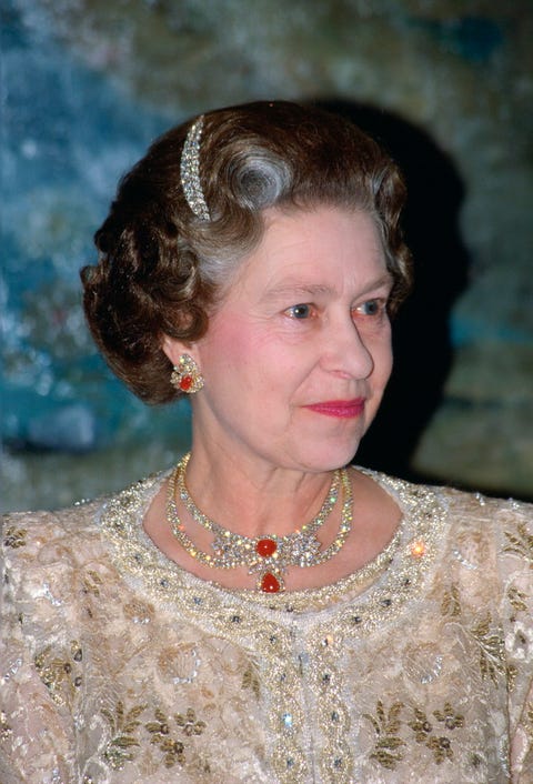 The Queen's trademark hairstyle demonstrated steadfast dedication to a look The Queen's trademark hairstyle demonstrated steadfast dedication to a look