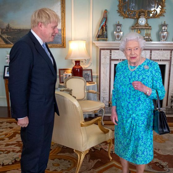Queen Receives Outgoing and Incoming Prime Ministers, ボリス・ジョンソン, Boris Johnson, エリザベス二世