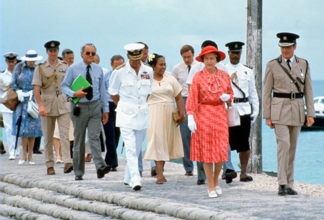 queen and michael shea kiribati