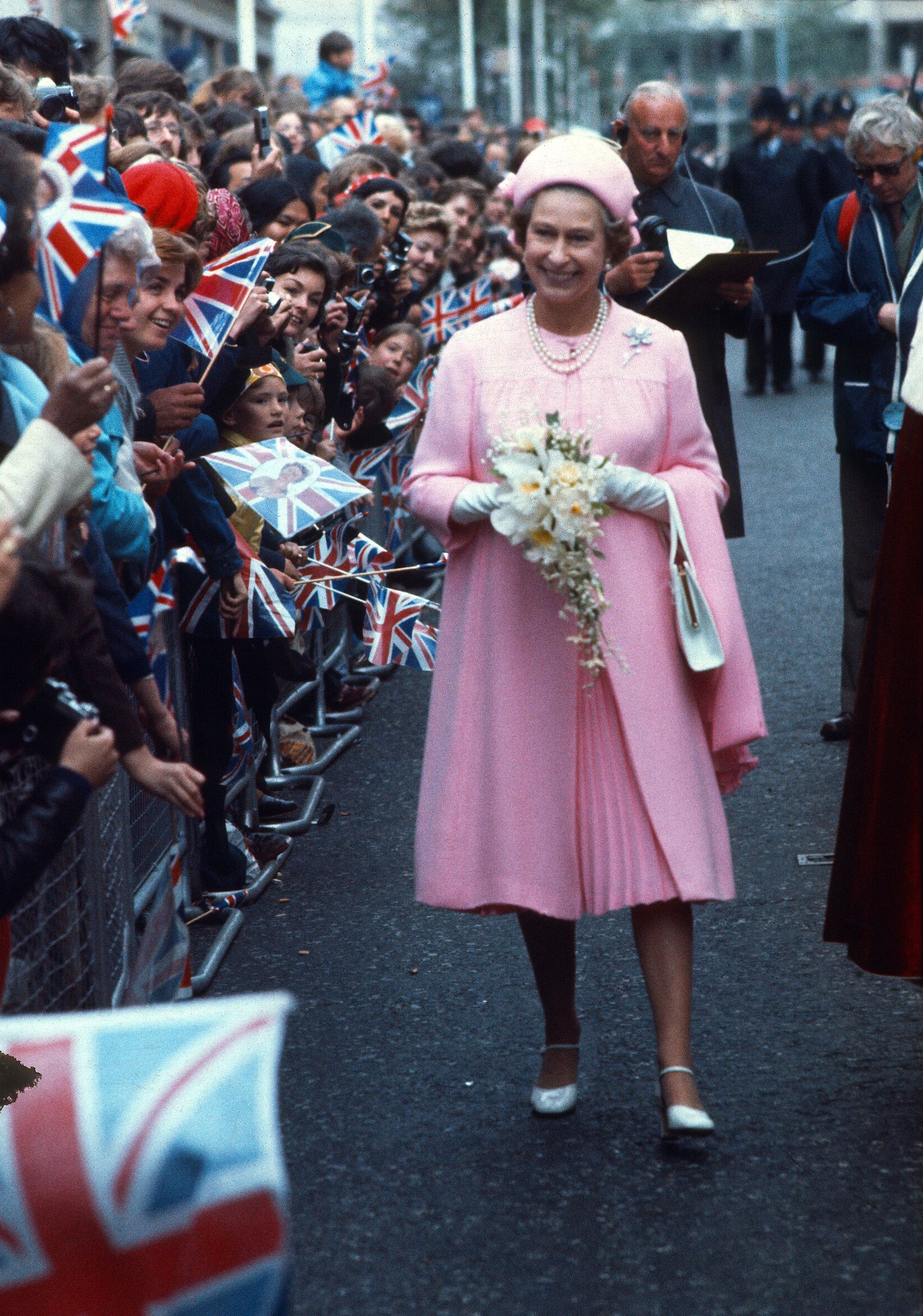 queen elizabeth ll greets the public during a silver news photo 1575666035