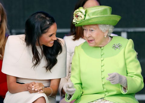 The Duchess Of Sussex Undertakes Her First Official Engagement With Queen Elizabeth II