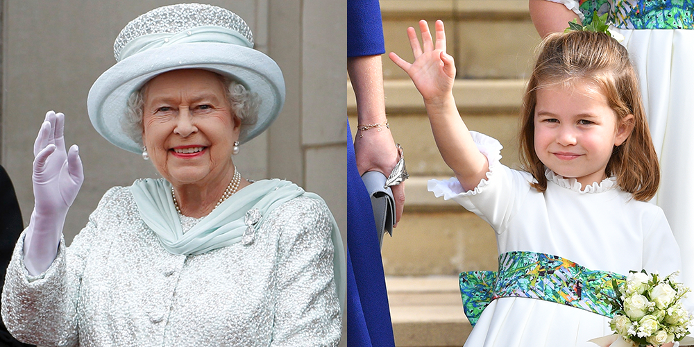All of the Times Princess Charlotte Looked Just Like Queen Elizabeth